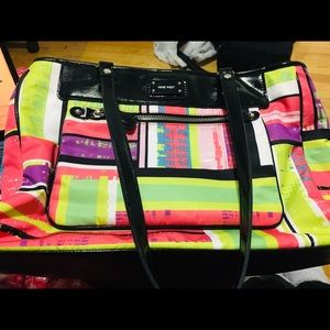 Nine west leather purse used with slight wear